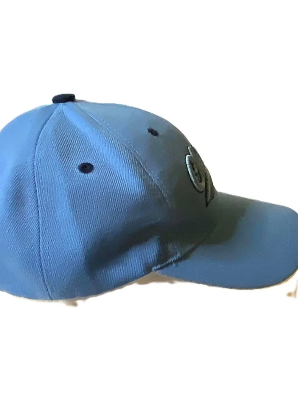 Chicago Baseball Cap Blue Embroidered Script Logo Adjustable Strapback Hat